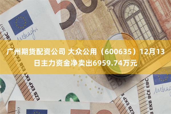 广州期货配资公司 大众公用（600635）12月13日主力资金净卖出6959.74万元