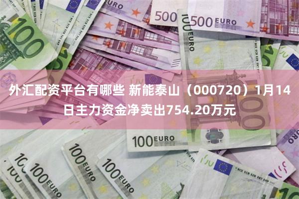 外汇配资平台有哪些 新能泰山（000720）1月14日主力资金净卖出754.20万元